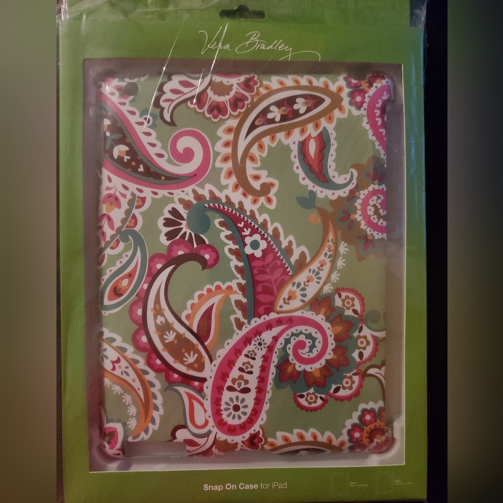 VERA BRADLEY TUTTI FRUTTI SNAP ON CASE FOR IPAD 2 AND 3 NWT